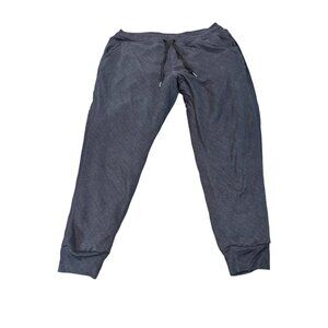 Sherpa Lined Jogger Pants Charcoal Heather Size L